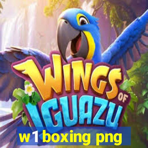 w1 boxing png